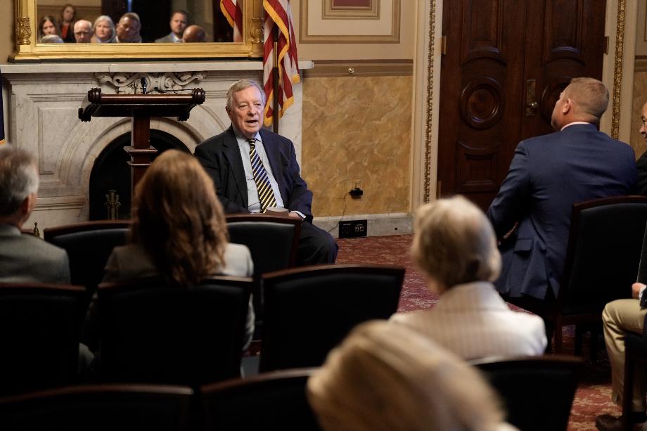DURBIN MEETS WITH UNITED COUNTIES COUNCIL OF ILLINOIS